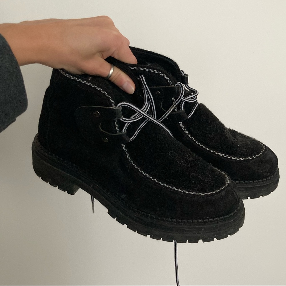 L’intervalle suede winter boots